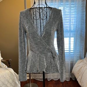 Faux wrap Top